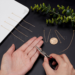 10Pcs Brass Stud Earring Findings&nbsp;KK-BBC0002-60