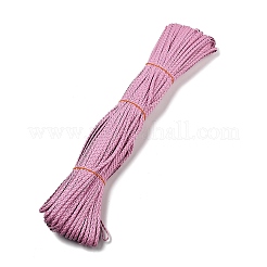 3-Ply PU Leather Braided Cord&nbsp;OCOR-Q059-01G