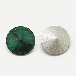 Pointed Back Glass Rhinestone Cabochons&nbsp;RGLA-T086-6mm-15