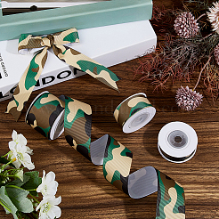 3 Rolls 3 Sizes Camouflage Polyester Grosgrain Ribbon&nbsp;AJEW-WH0695-025