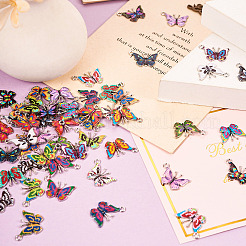 50Pcs 25 Style Alloy Enamel Pendants&nbsp;FIND-TA0003-62