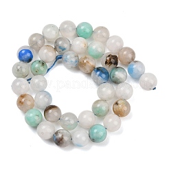 Natural Azurite Beads Strands&nbsp;G-L647-A01-10mm