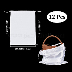 Rectangle Satin Dustproof Bags&nbsp;ABAG-WH0031-35