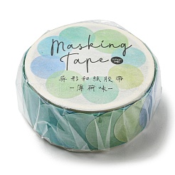 Round Adhesive Decorative Paper Tapes&nbsp;DIY-M052-01H