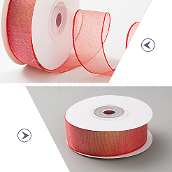 Flat Rainbow Color Organza Ribbon&nbsp;OCOR-WH20013-017B