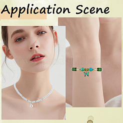 2 Boxs 2 Colors Round Elastic Crystal String&nbsp;EW-SC0001-02