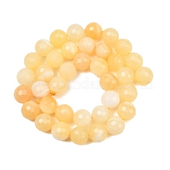 Natural Yellow Jade Beads Strands&nbsp;GG-NH0014-C02-10mm
