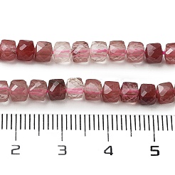 Natural Red Quartz Beads Strands&nbsp;G-H042-A48-02