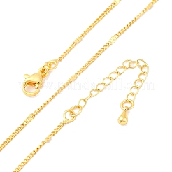 Brass Curb Chains Necklaces for Women&nbsp;NJEW-D302-06G