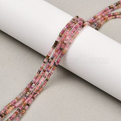 Natural Multicolor Tourmaline Beads Strands&nbsp;G-K399-A02-01