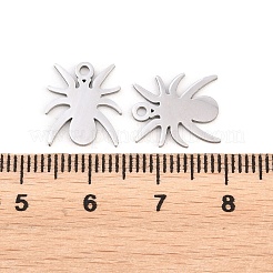 Halloween 304 Stainless Steel Charms&nbsp;STAS-E521-07P-03