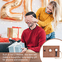 5-Slot Lint Watch Storage Bags&nbsp;DIY-WH0430-782