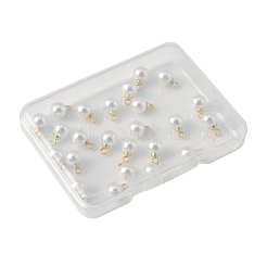 24Pcs ABS Plastic Imitation Pearl Charms&nbsp;KK-FS0001-78