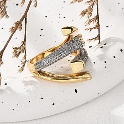 Brass Rings&nbsp;RJEW-D314-01PG