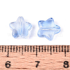 Transparent Glass Beads&nbsp;GLAA-T025-30E
