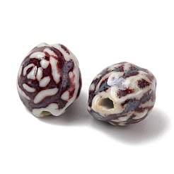 Vintage Style Glazed Ceramic Porcelain Beads&nbsp;PR-K001-05