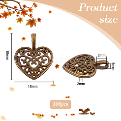 100PCS Alloy Pendants&nbsp;PALLOY-PH0022-29