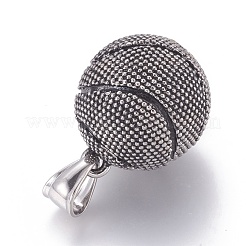 304 Stainless Steel Pendants&nbsp;STAS-G207-12B