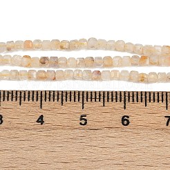 Heated Natural Citrine Beads Strands&nbsp;G-RM241221-K23