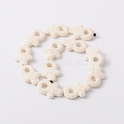 Synthetic Lava Rock Bead Strands&nbsp;G-N0094-11