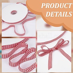 Nylon Tartan Printed Ribbon&nbsp;OCOR-WH0097-70A