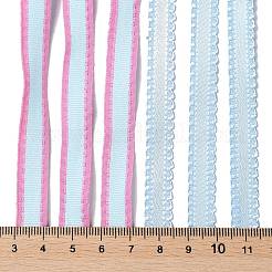 18 Yards 6 Styles Polyester Ribbon&nbsp;SRIB-Q022-C05