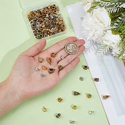 150Pcs 15 Styles Tibetan Style Alloy Tube Bails&nbsp;TIBE-PA0001-19