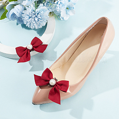 2Pcs Detachable Polyester Shoe Buckle Clips&nbsp;AJEW-DR0001-89