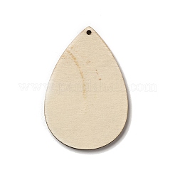 Single Face Printed Wood Big Pendants&nbsp;WOOD-H102-03G