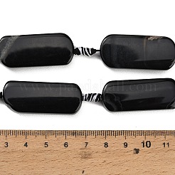 Dyed & Heated Natural Banded Agate Beads Strands&nbsp;GG-CBAB9C6-D02-01