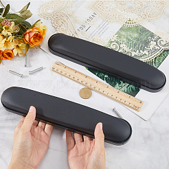 2Pcs Imitation Leather & Sponge Wheelchair Armrests&nbsp;AJEW-CL0002-63B