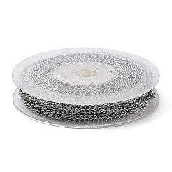 Tarnish Resistant 304 Stainless Steel Twisted Chains&nbsp;CHS-H007-25P