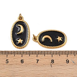 304 Stainless Steel Enamel Pendants&nbsp;STAS-G364-17G-03