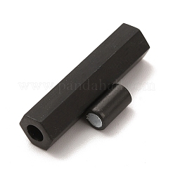 304 Stainless Steel Matte Magnetic Clasps&nbsp;STAS-M308-08D