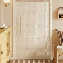 Polyester & Plastic Pearl Door String Curtain&nbsp;AJEW-WH20128-053B