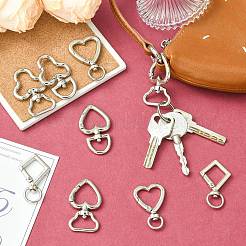 28Pcs 7 Styles Alloy Swivel Clasps&nbsp;FIND-CJ0005-59