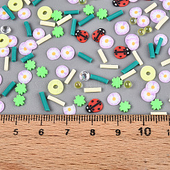 Handmade Polymer Clay Cabochons&nbsp;CLAY-N013-10