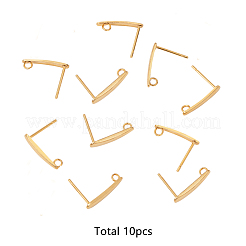 304 Stainless Steel Stud Earring Findings&nbsp;STAS-G179-54G