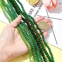 Electroplate Glass Beads Strands&nbsp;EGLA-FS0001-42B