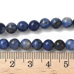 Natural Sodalite Beads Strands&nbsp;X-G-G515-6mm-07