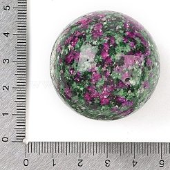 Synthetic Ruby in Zoisite Sphere Beads&nbsp;G-I367-07E
