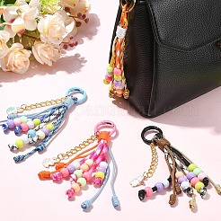 Polyester & Spandex Cord Pendant Decorations&nbsp;HJEW-YW00411-01