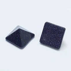 Synthetic Blue Goldstone Cabochons&nbsp;G-G759-Y16