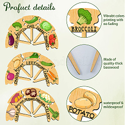 Wood Plant Labels&nbsp;WOOD-WH0500-009