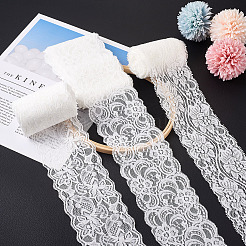 3 Bags 3 Style Polyamide Yarns Stretch Elastic Lace Trim&nbsp;OCOR-YS0001-07