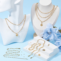 10Pcs 304 Stainless Steel Necklaces&nbsp;NJEW-HS00010