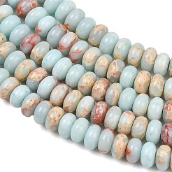 Synthetic Aqua Terra Jasper  Beads Strands&nbsp;G-S366-102A