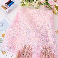 Polyester & PET Gauze Fabric&nbsp;DIY-WH20001-74A