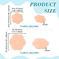 6Pcs Women Hidden Silicone T-Shirt Clips&nbsp;AJEW-WH0696-179