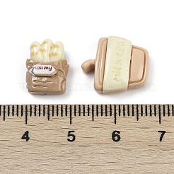 Opaque Resin Cabochons&nbsp;RESI-K043-03